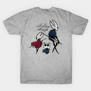 The hollow knight, hornet, and the knight T-Shirt